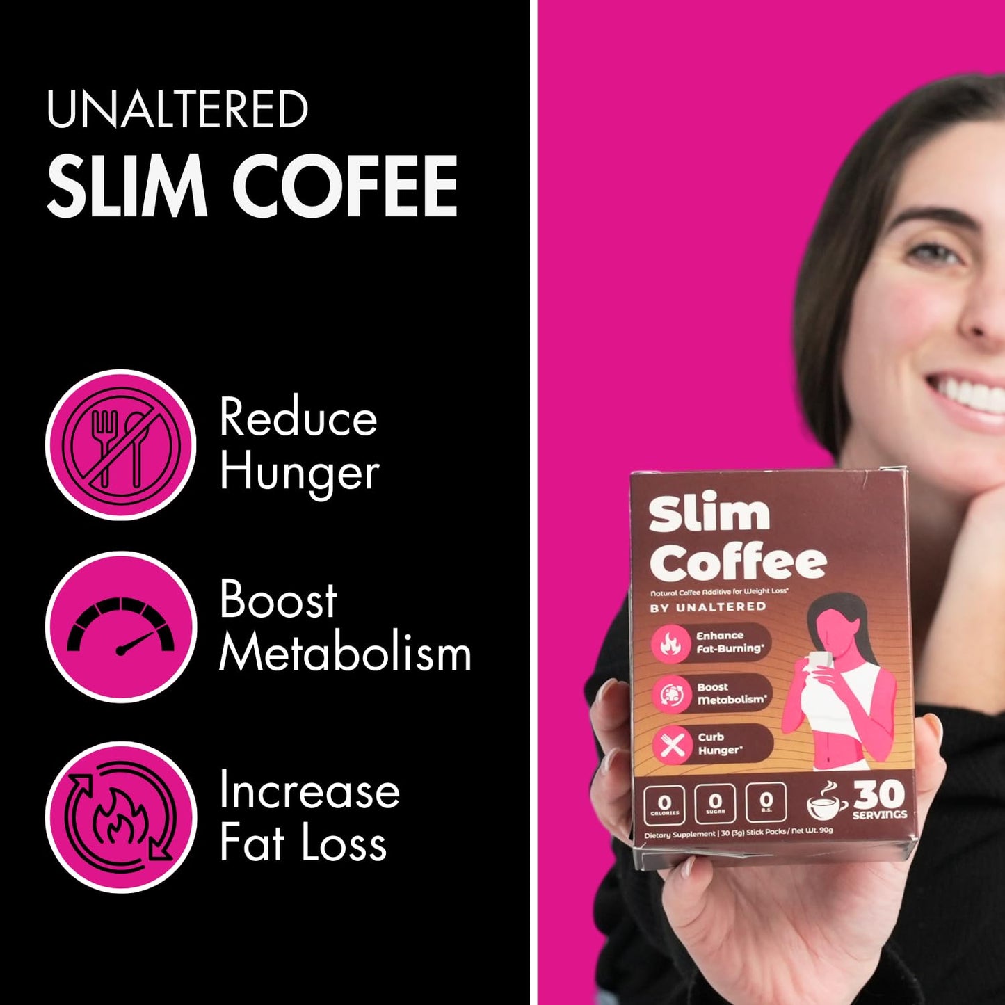 UNALTERED Weight Loss Coffee for Women - Boost Metabolism, Suppress Appetite UNALTEREDUS supplements