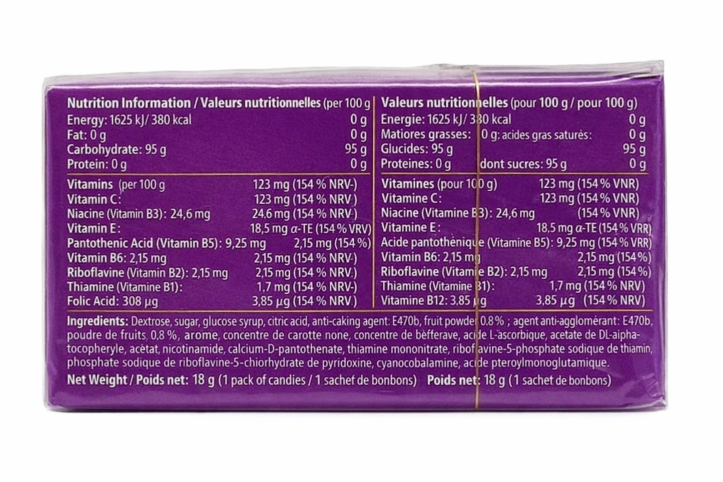 Cedevita Multivitamin Healthy and Sweet Candies - Pack of 8 (Forest Fruit) SORINAUS supplements