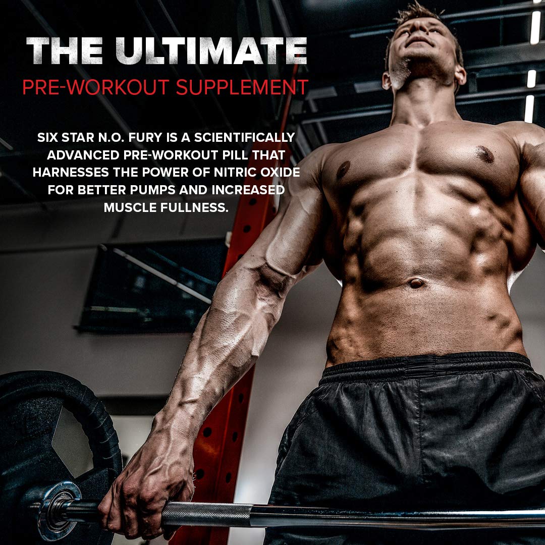 Six Star Nitric Oxide Supplement Nitric Oxide Fury Pre-Workout Pre Workout Nitric Oxide Six StarUS supplements