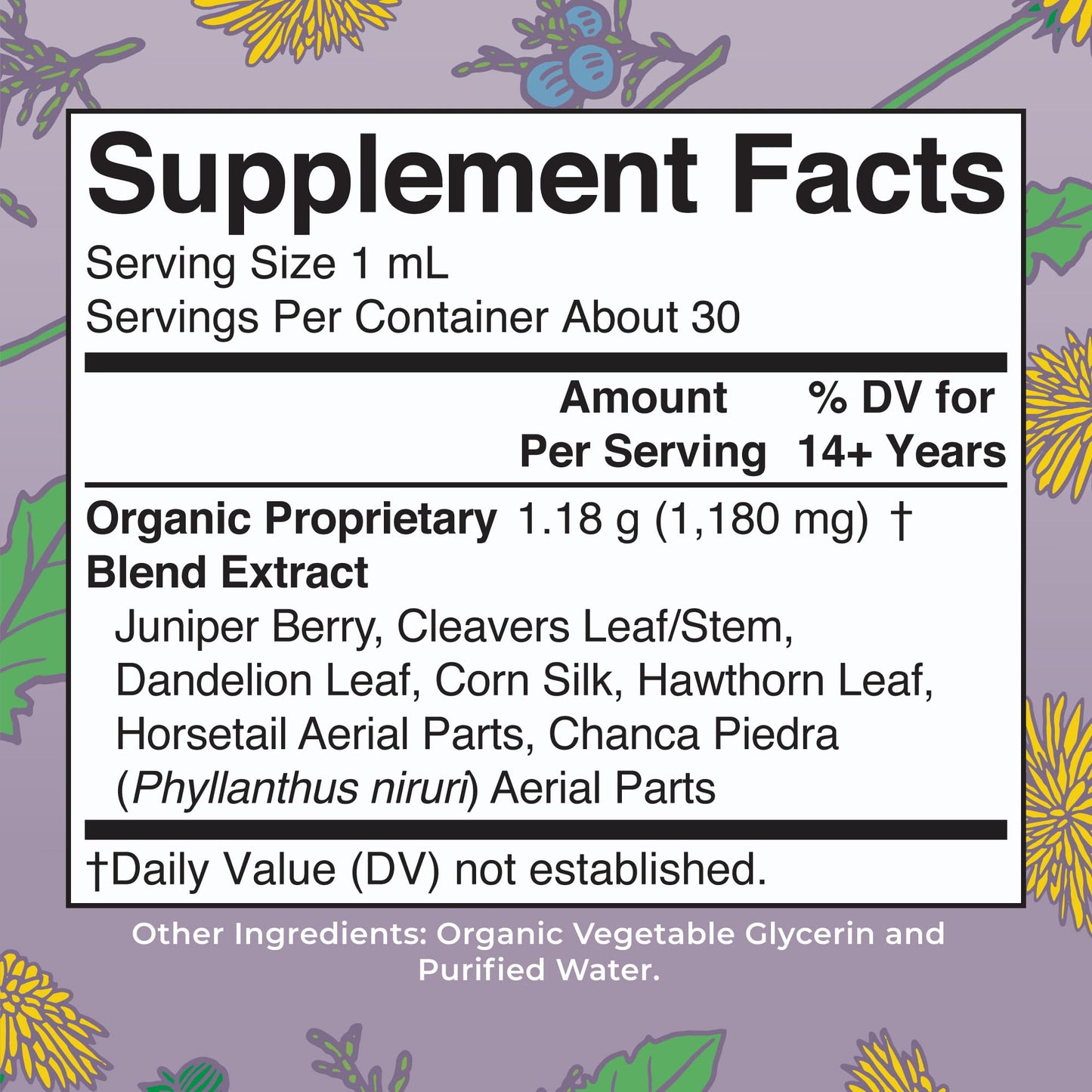 MaryRuth Organics Herbal Supplement Drops | Support Renal & Urinary Systems | Juniper Berry | Cleavers | Dandelion | Hawthorn | Horsetail & Chanca Piedra | Vegan | Non-GMO | 1 Fl Oz MARYRUTH'SUS supplements