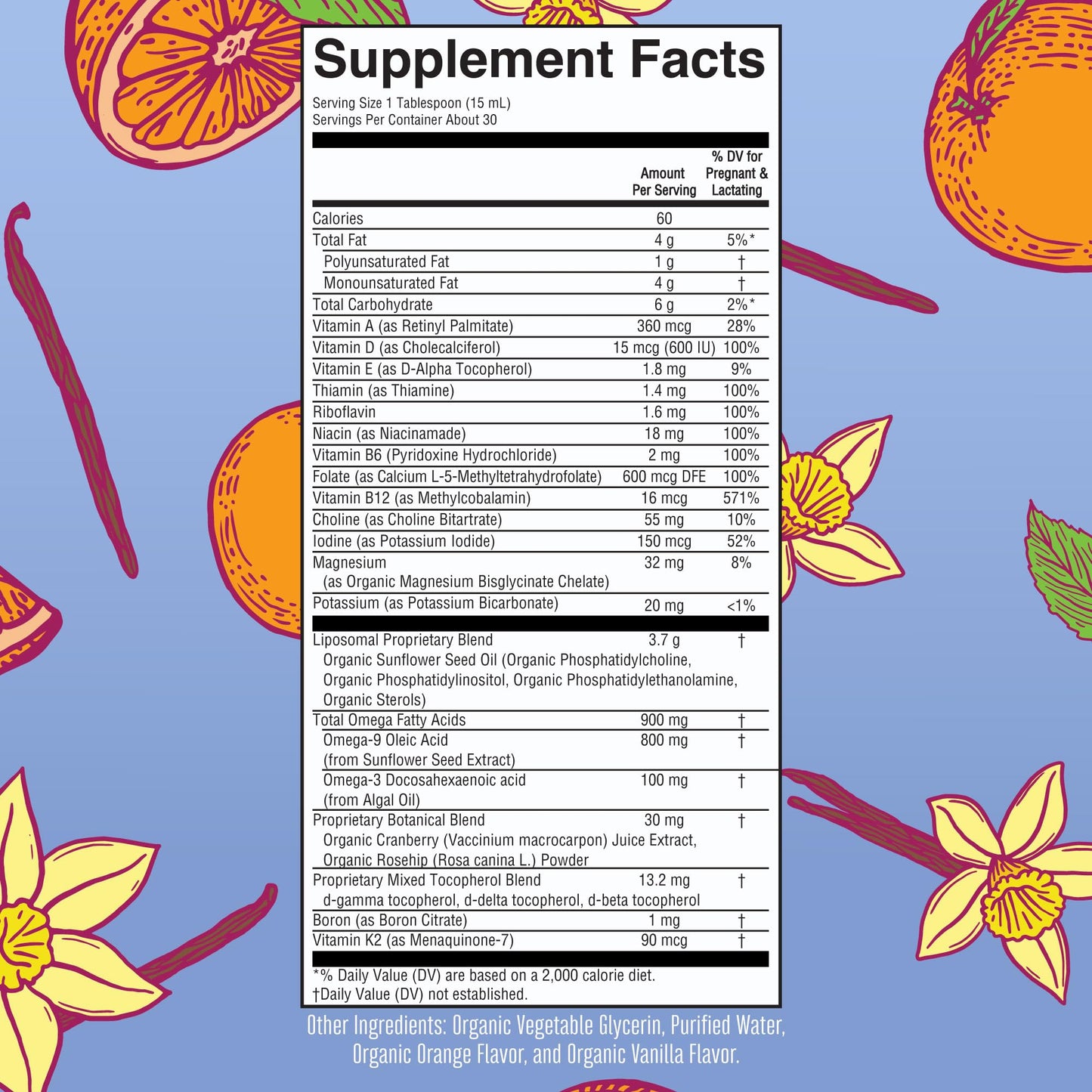 MaryRuth Organics Prenatal & Postnatal Multivitamin for Women | Sugar Free | Formulated for Pre-Conception, Pregnancy & Nursing | Prenatal Vitamins | Vegan | Non-GMO | Gluten Free | 30 Servings MARYRUTH'SUS supplements