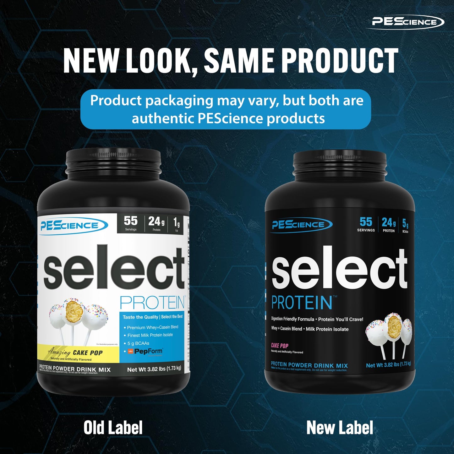 PEScience Select Low Carb Protein Powder, Cake Pop, 27 Serving, Keto Friendly PEScienceUS supplements
