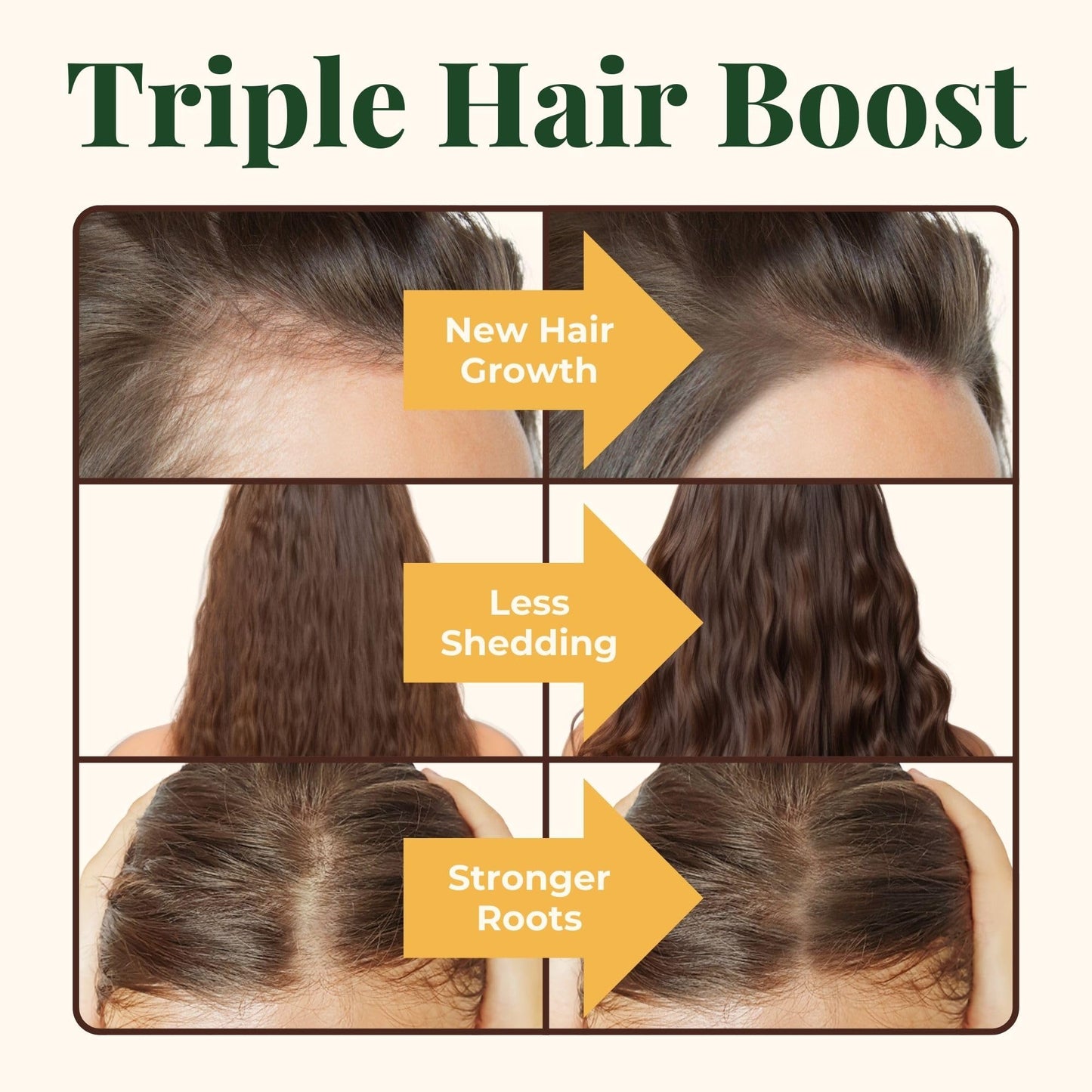 Heebin's Royal Hair, Brows & Lashes, Hair Growth Vitamins with Biotin 4000 mcg, Collagen Heebin'sUS supplements