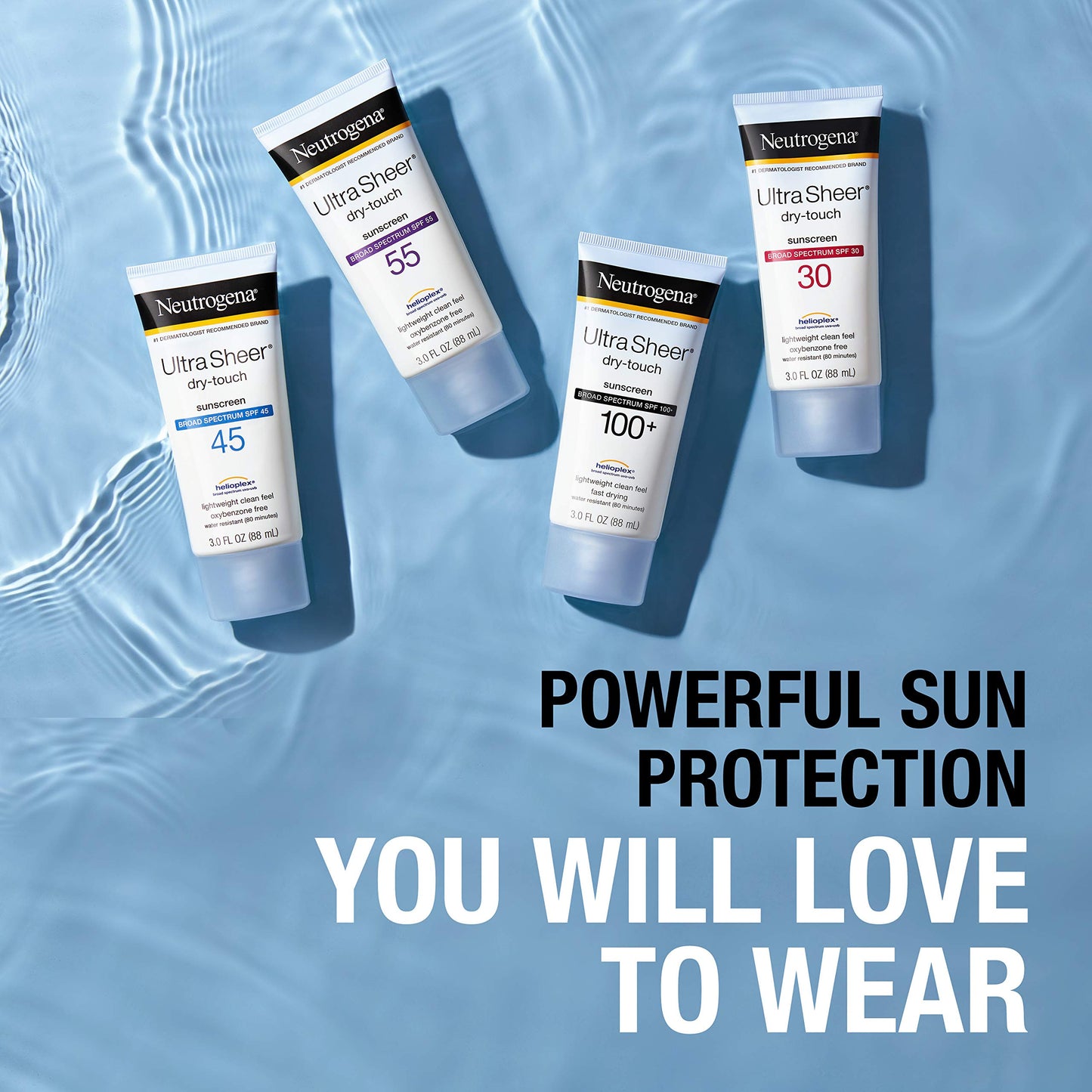 Neutrogena Ultra Sheer Dry-Touch Water Resistant and Non-Greasy Sunscreen NeutrogenaUS supplements