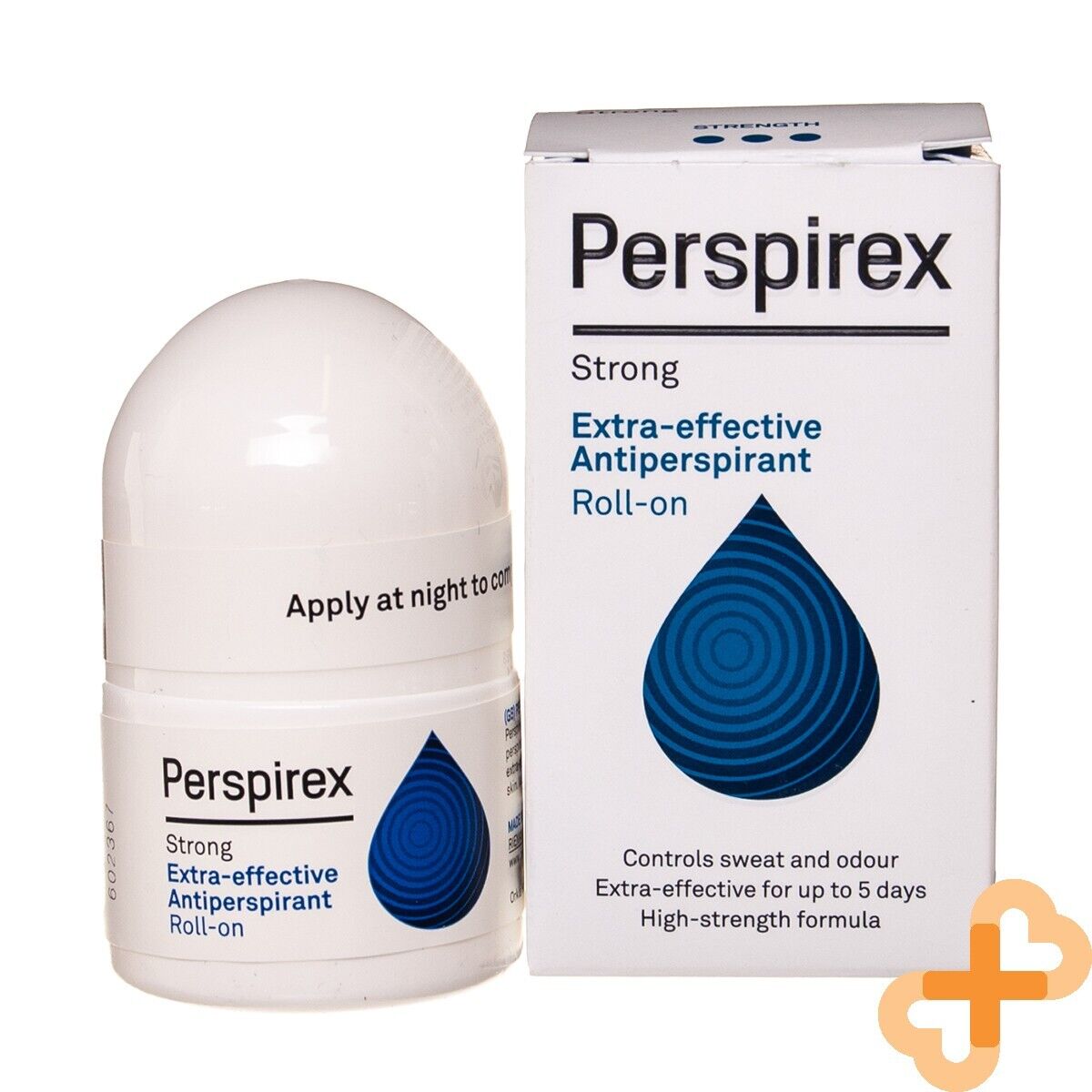 PERSIPREX Extra Strong Roll On Antiperspirant 20ml Effective 3-5 Days PerspirexUS supplements