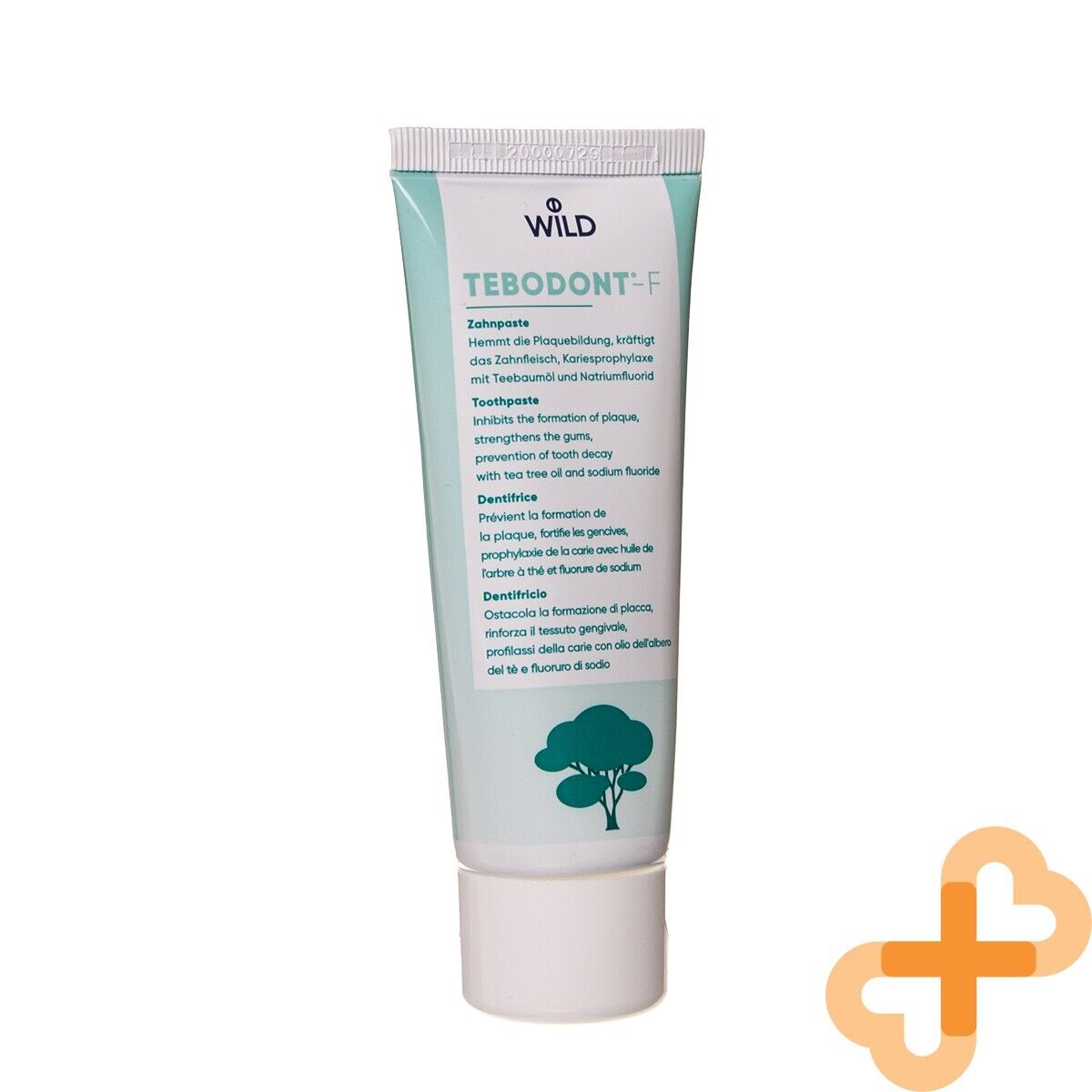 DR. WILD TEBODONT Toothpaste with Tea Tree Oil Strengthens Gums 75 ml DR. WILDUS supplements