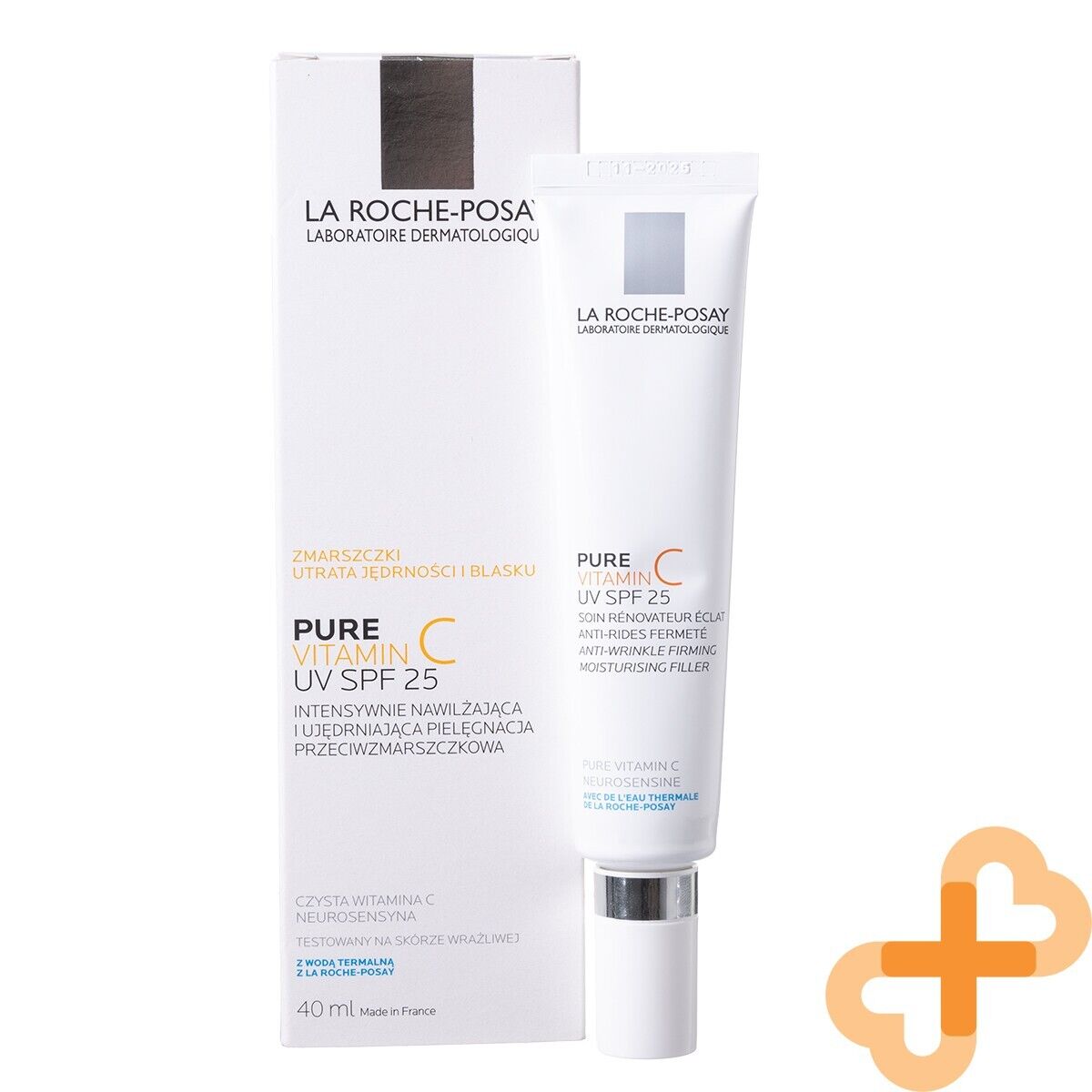LA ROCHE POSAY Pure Vitamin C UV Face Cream 40 ml SPF25 Anti Wrinkle La Roche-PosayUS supplements