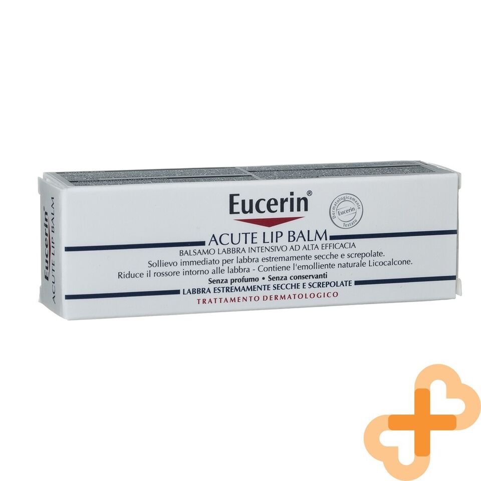 Eucerin Acute Lip Balm Extremely Dry Cracked Lips Intense Care Redness EucerinUS supplements