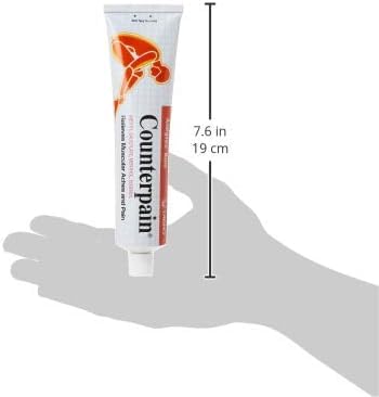 Counterpain® Warm Balm for Temporary Relief of Minor Muscular Aches and Pain, Methyl Salicylate, Levomenthol, Eugenol, Made in Indonesia CounterpainAu supplements