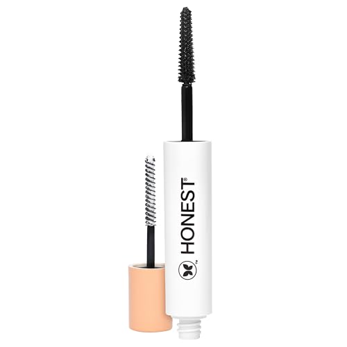 Honest Beauty 2-in-1 Extreme Length Clean Mascara + Lash Primer | Lengthening + Volumizing | Cruelty Free + Safe for Sensitive Eyes | Black, .27 fl oz Honest BeautyAu supplements