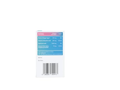 Collagen Complex | Collagen + Hyaluronic Acid + Vitamin C + Vitamin E | Tablets HealthmarqueUS supplements