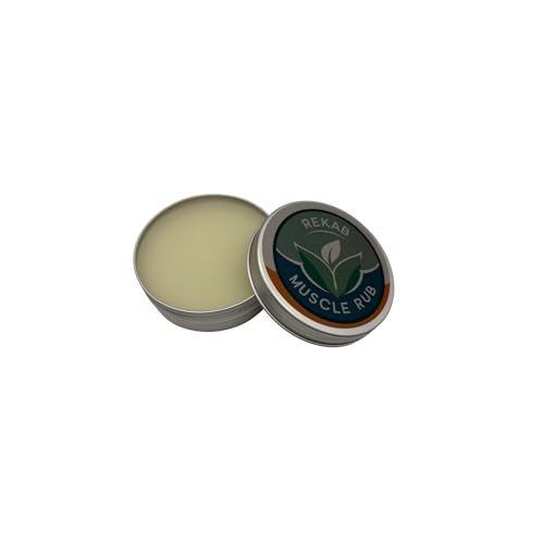 REKAB MUSCLE RUB, Neuropathy Cream, Arthritis Reliever, Knee Relief Balm for Adults, Natural Soothing Formula for Arthritis Sufferers, Joint Relief Cream, Total Relief, Joint & Muscle Therapy REKAB MUSCLE RUBAu supplements