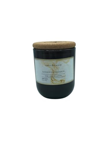 Sandalwood Bourbon Non-Toxic Candles | Natural Candles for Men |Aromatherapy Candle Relaxing Terreux Mind & BodyAu supplements