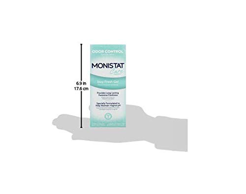 Monistat Stay Fresh Gel, Odor Eliminating Gel for Feminine Care, Fragrance Free Vaginal Gel, Prefilled MonistatAu supplements