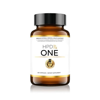 HPD Rx ONE Immunity Boost Multivitamin HPV Supplements for Women and Men, Pack of 6 HPD RxUS supplements