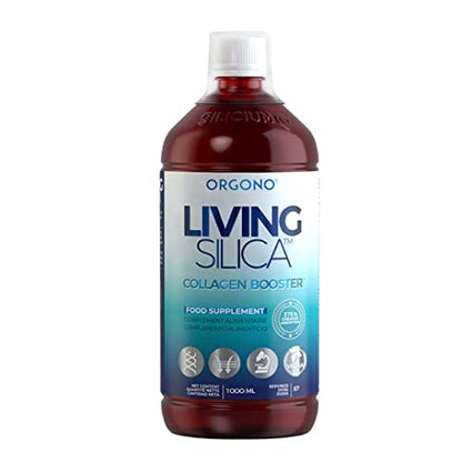 Orgono Living Silica Collagen Booster Liquid | Vegan Liquid Silica Supplement Collagen Booster Orgono Living SilicaUS supplements