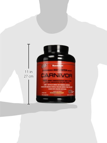 MuscleMeds Carnivor Beef Protein Isolate Powder, Chocolate Peanut Butter, 4.14 Pound MuscleMedsUS supplements