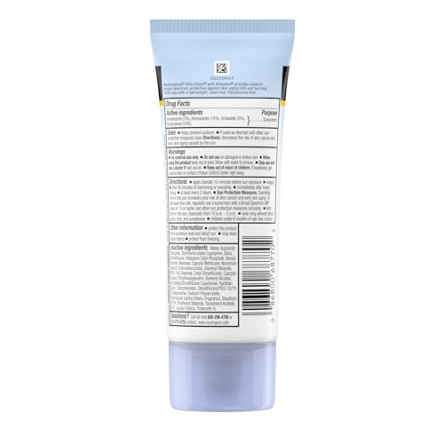 Neutrogena Ultra Sheer Dry-Touch Water Resistant and Non-Greasy Sunscreen NeutrogenaAu supplements
