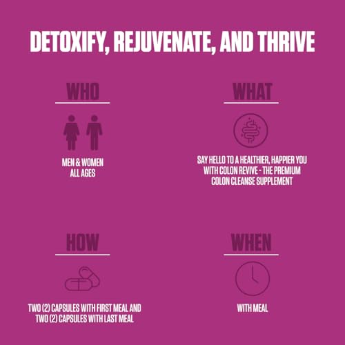 Colon Revive Extra Strength | #1 Rated Colon Cleanse & Detox Supplement | Digestive Support EPN SupplementsUS supplements