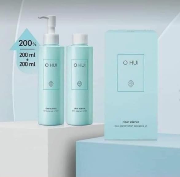OHui Korea Personal Care Clear Science Inner Cleanser Refresh 200ml 2 Pcs Set GenericAu supplements