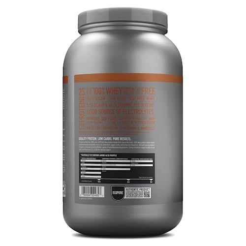 Isopure Protein Powder, Low Carb Whey Isolate with Vitamin C & Zinc for Immune Support, IsopureUS supplements
