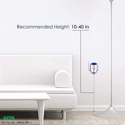 MaxMoxie Ultrasonic Pest Repeller, Humane Mice Control Electronic Insect MaxMoxieUS supplements
