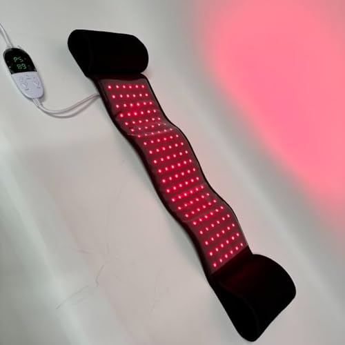 Red Light Therapy Belt, 2 in 1 LED Red & Infrared Light Therapy Flexible Wearable Pad for Body Back OkynaAu supplements