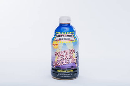 Hollywood Miracle Diet 48-Hour Diet, Natural Drink-Fruit Blend-32 oz Hollywood Miracle DietUS supplements