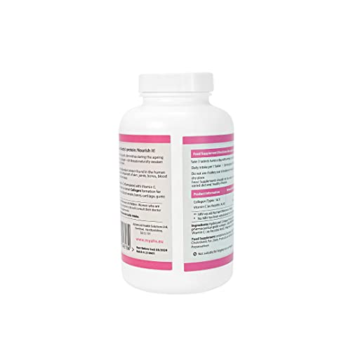 AHS Super Collagen Plus C Tablets - Pack of 250 Tablets (Also 120 + 90 Counts) 3 Sizes! 6000MG PER AHSAu supplements