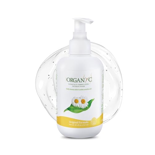 Organyc Feminine Intimate Wash for Sensitive Skin with Chamomile, Free from Chlorine, Parabens OrganycAu supplements