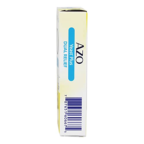 AZO Yeast Plus Tablets 60 ea (Pack of 6) - Packaging May Vary AZOAu supplements