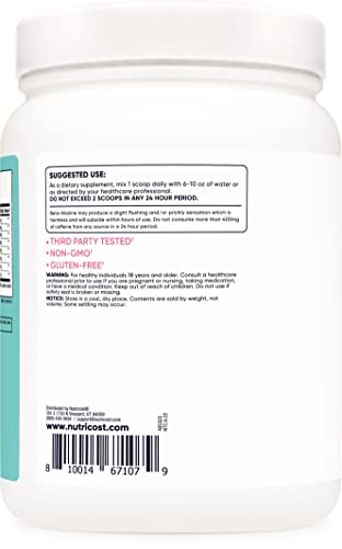 Nutricost Pre-Workout Powder for Women, Peach Mango, 60 Servings NutricostAu supplements