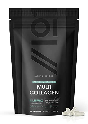 Multi Collagen Protein - Types I, II, III, V & X - Wild Caught Marine, Grass Fed Bovine, Eggshell Revive NaturalsAu supplements