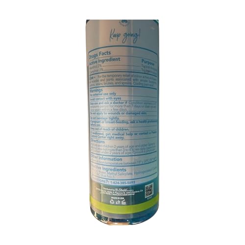 Hielo Mineral Spray Topical Analgesic Menthol Camphor Muscle Relieve Shelo Nabel Sheló NABELAu supplements