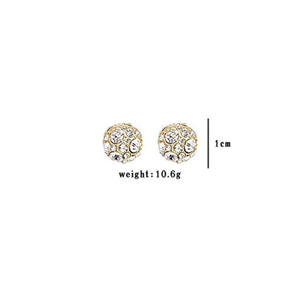 Dorina Ear Acupressure Magnetherapy Detoxi Earrings Set,Magnetic Lymphatic Cubic Zirconia AtiptuUS supplements