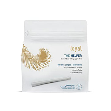 Loyal The Helper Vaginal Suppository Applicators | Efficient | Compact | Comfortable | Fits Most Brands, Pills LoyalAu supplements