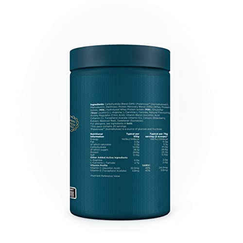 Kinetica Recovery Powder, Post Workout Drink, Muscle Repair and Energy Store Replenisher, 20 Servings, Wild Berry, 1.5kg KineticaAu supplements