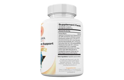 Samsara Herbs Tick Immune Support - The Original Herbal Formula (240 Capsules) Samsara HerbsUS supplements