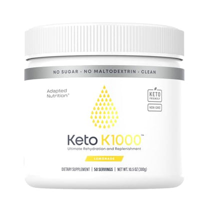 Hi-Lyte Keto K1000 Electrolyte Powder | Lemonade | Hydration Supplement Drink Mix Hi-LyteUS supplements
