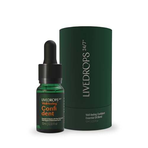 LIVEDROPS 24/7 Well-Feeling Confident Essential Oil Blend Livedrops 24/7Au supplements