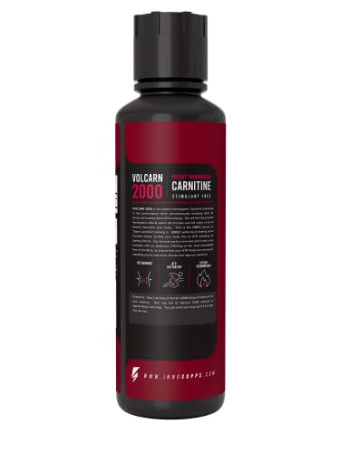 InnoSupps Volcarn 2000 - Advanced Fat Burning Liquid | L-Carnitine, GBEEC, Boost Energy InnoSuppsUS supplements