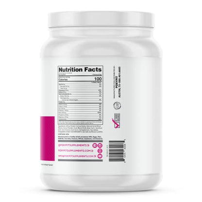 FoxyFit Protein for Her, Caramel Mocha Whey Protein Powder with CLA and Biotin FoxyFitUS supplements