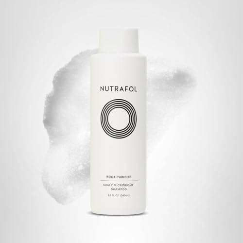 Nutrafol Shampoo, Cleanse and Hydrate Hair and Scalp, Improves Hair Volume, Strength and Texture, Physician-formulated for Thinning Hair, Color Safe, Sulfate Free - 8.1 Fl Oz Bottle NutrafolUS supplements