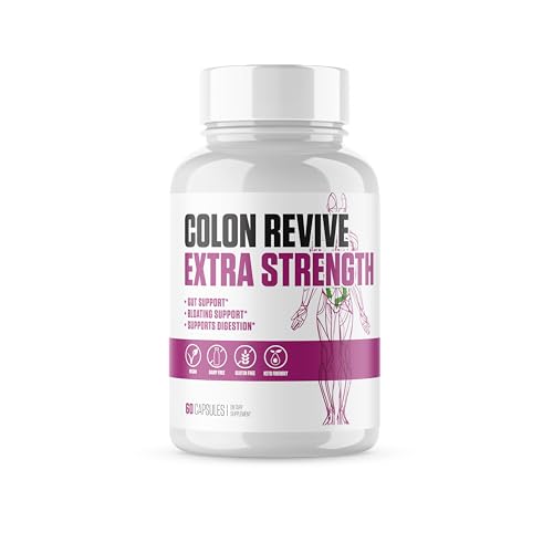 Colon Revive Extra Strength | #1 Rated Colon Cleanse & Detox Supplement | Digestive Support EPN SupplementsUS supplements