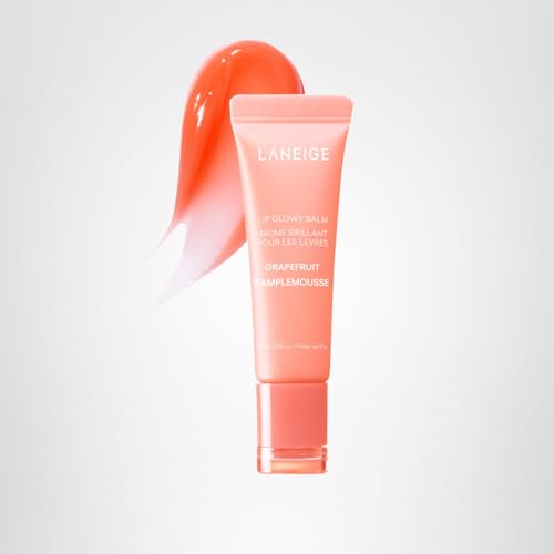 LANEIGE Lip Glowy Balm, Grapefruit: Sheer Tinted Lip Moisturizer with Shea Butter, for Hydrating Shine & Soft Lips LANEIGEAu supplements