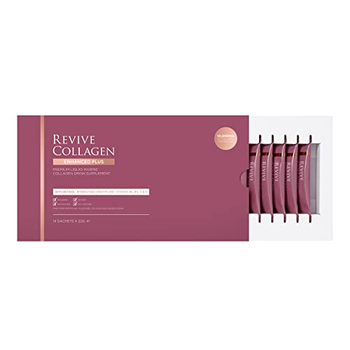Revive Collagen Enhanced Plus 10,000mg Hydrolysed Marine Collagen Drink with Added Vitamin A & C Revive CollagenAu supplements