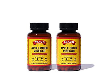 Bragg Apple Cider Vinegar Capsules - Vitamin D3 & Zinc - 750mg of Acetic Acid – Immune BraggUS supplements