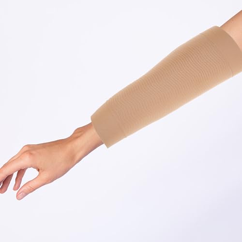 Healifty upper arm sleeves 1 Pair Elastic Compression Arm Sleeves Slimming Improve Shaper HealiftyUS supplements