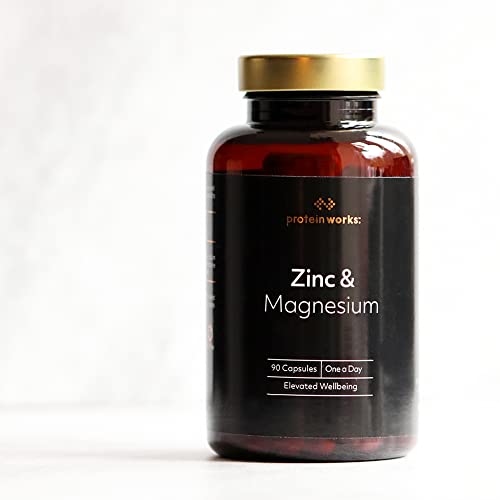 Protein Works - Zinc & Magnesium Supplement Tablets |Added Vitamin B6 | Combats Tiredness & Fatigue Protein WorksUS supplements