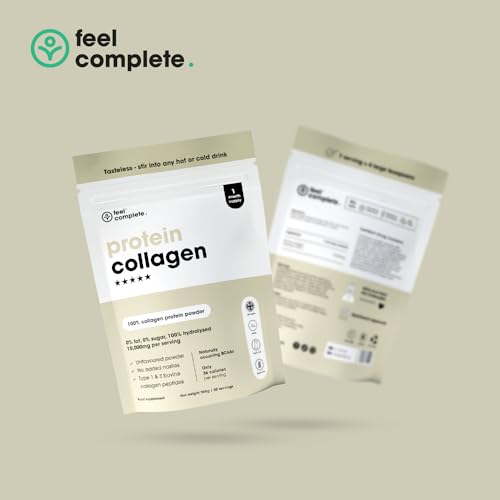Feel Complete - High Protein Collagen - Premium Type 1 & 3 Hydrolysed Bovine Collagen Feel CompleteUS supplements
